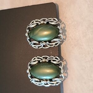 Vintage 60's Sarah Coventry Carousel Clip Earrings